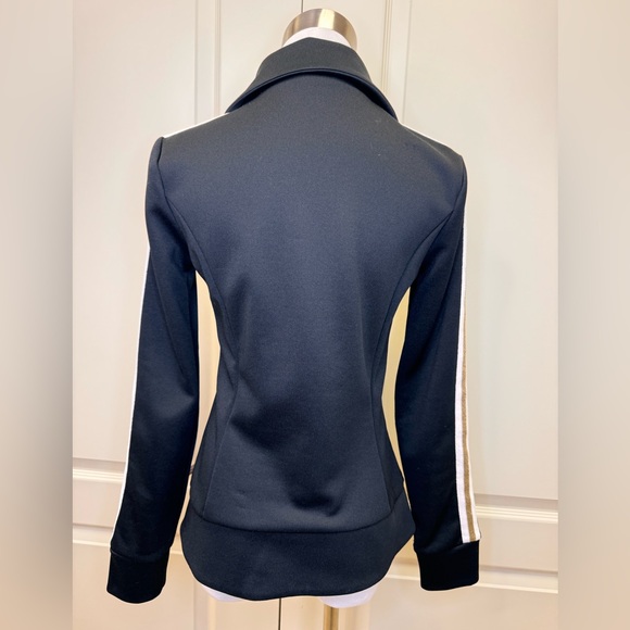 Moncler Metalic Stripe Logo Track Jacket. Size Small - Picture 5 of 11